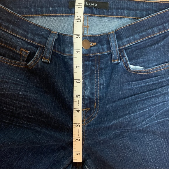 J Brand Daphne Skinny Jean with Raw Hem - Picture 3 of 10